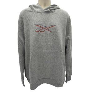 NWT Reebok Men's RI Doorbuster Hoodie Gray Sweatshirt Size 2XL
